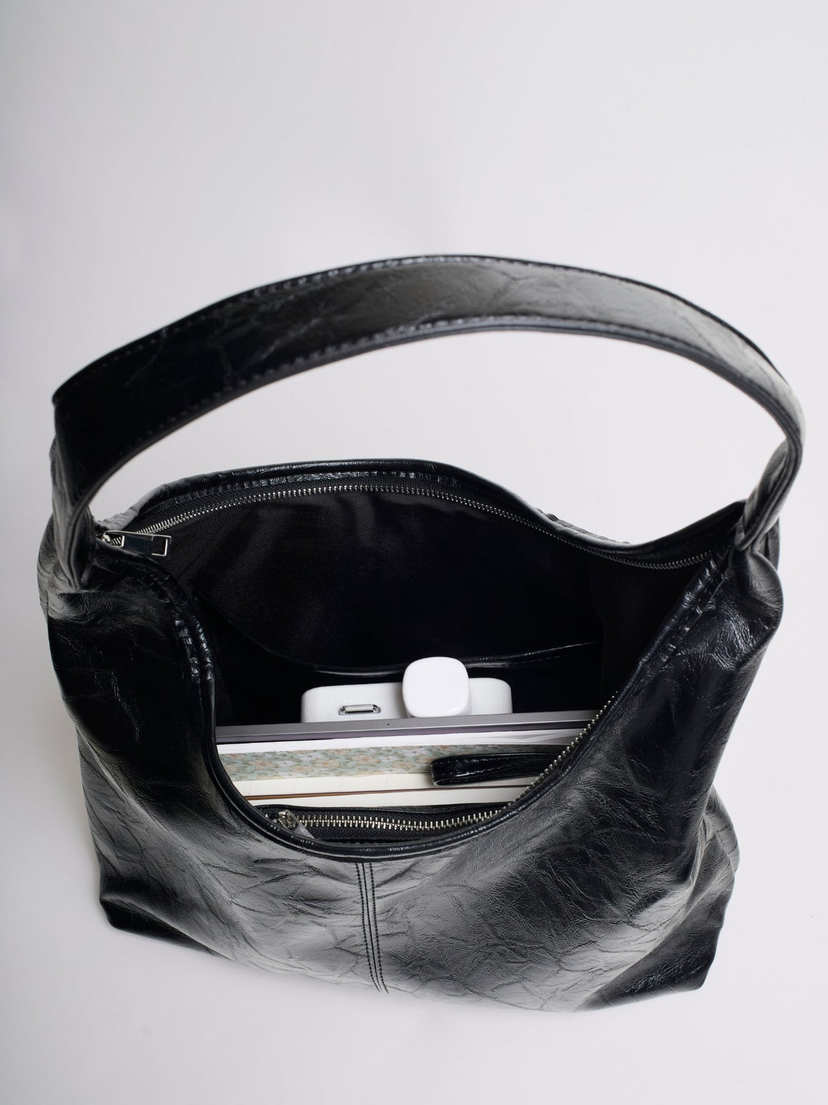 Born · Bolso tote de piel vegana envejecida – Silvia Morel