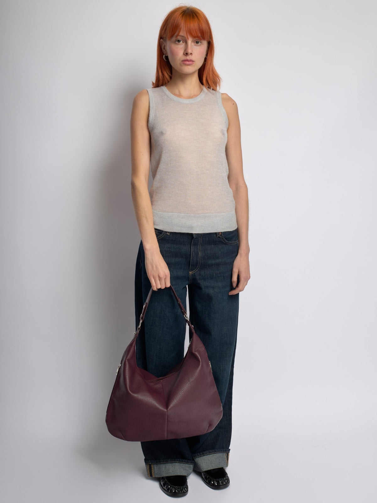 Eixample · Bolso bandolera de media luna – Silvia Morel