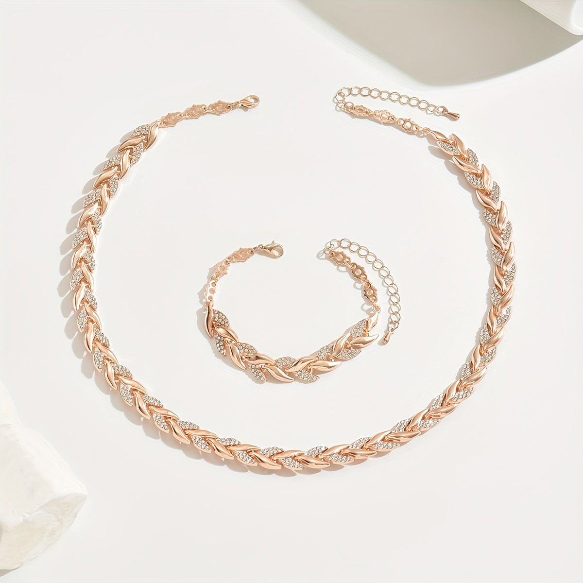 Clío · Conjunto de collar y pulsera – Silvia Morel