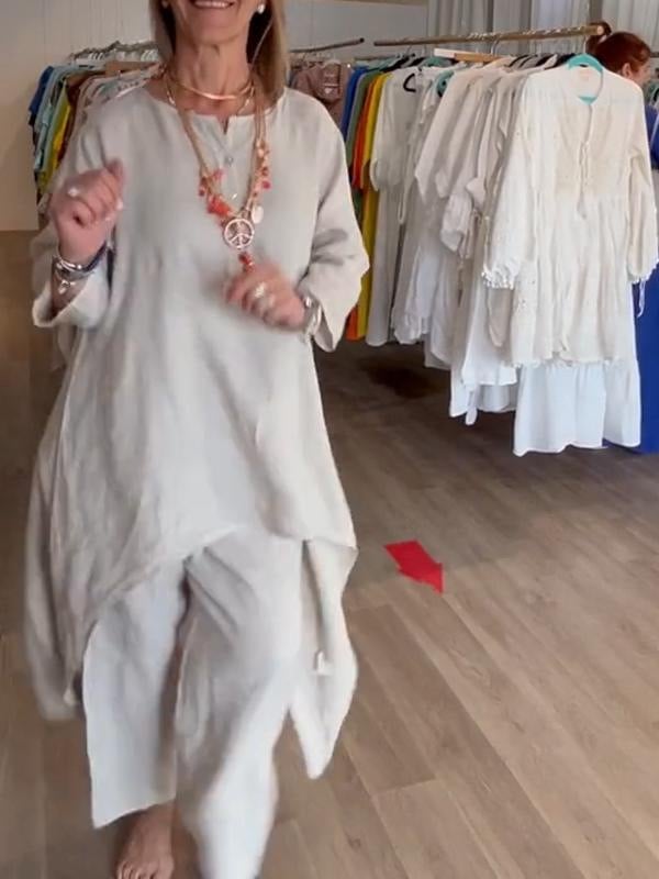 Hebe · Conjunto casual de aire natural – Silvia Morel