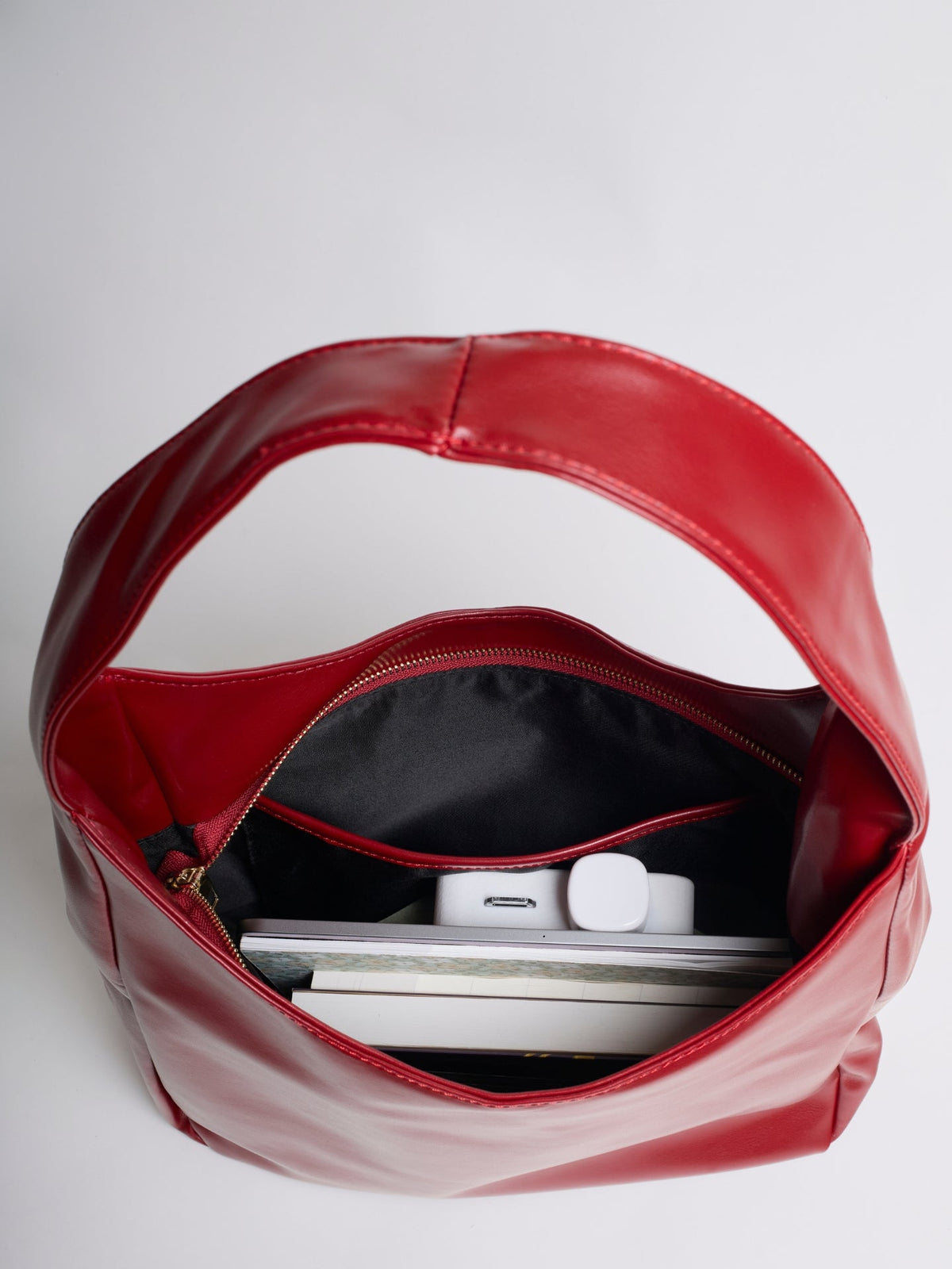 Mónica · Bolso de diario de piel vegana – Silvia Morel
