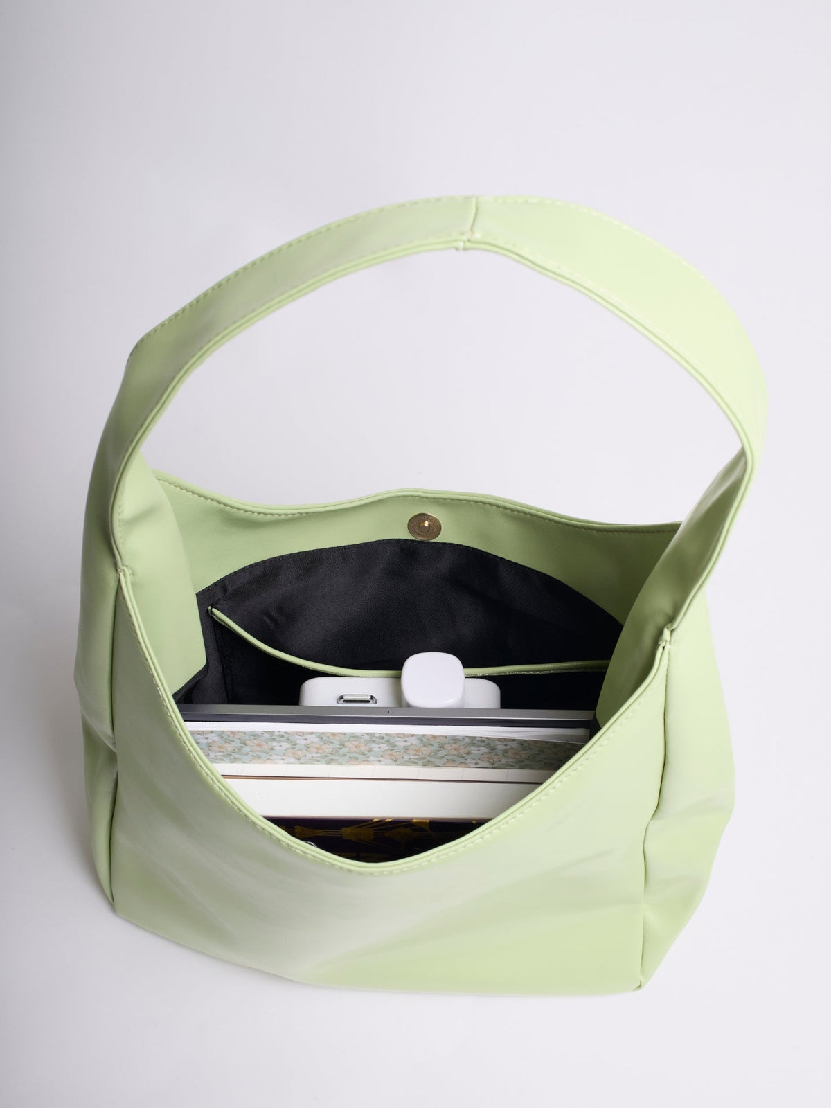 Mónica · Bolso de diario de piel vegana – Silvia Morel