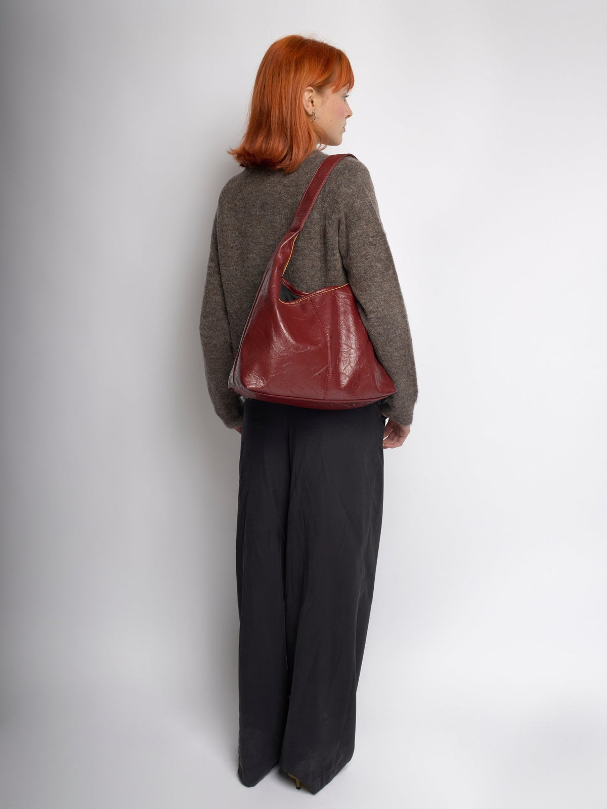 Born · Bolso tote de piel vegana envejecida – Silvia Morel