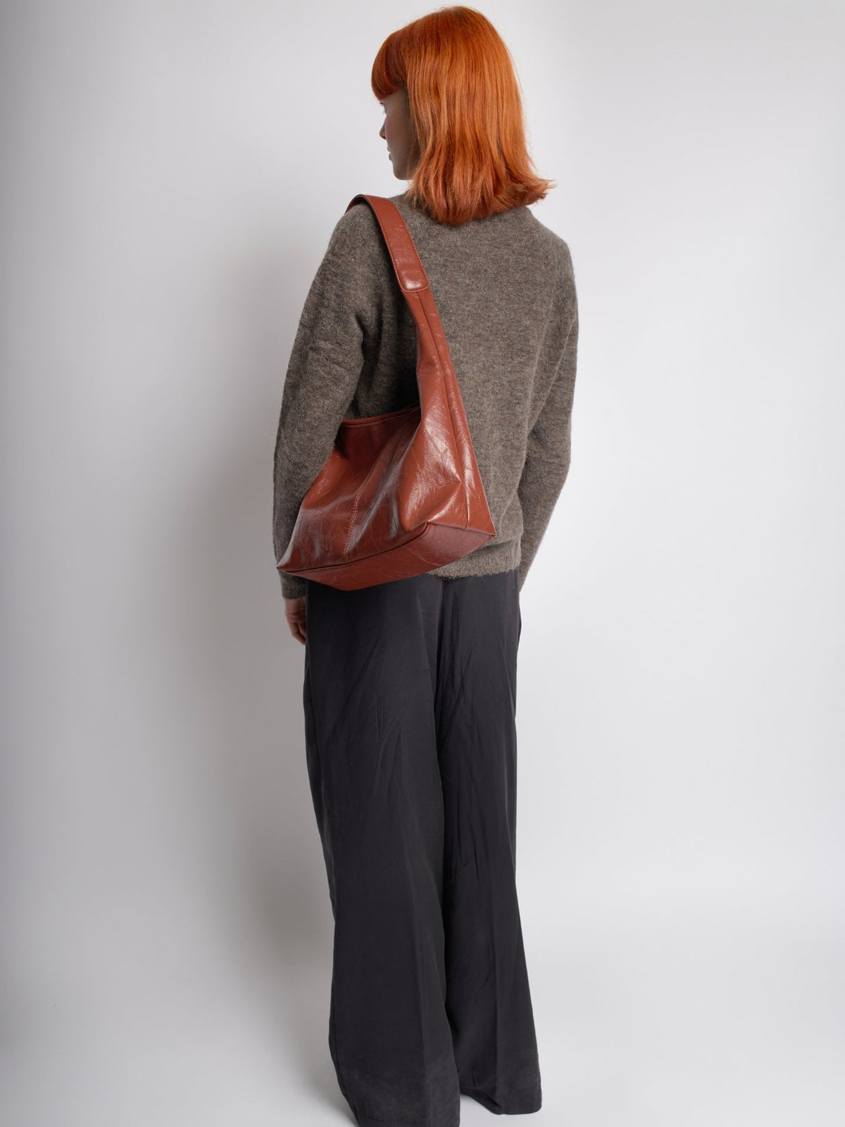 Born · Bolso tote de piel vegana envejecida – Silvia Morel
