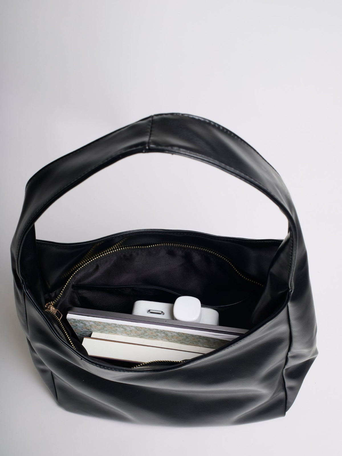 Mónica · Bolso de diario de piel vegana – Silvia Morel