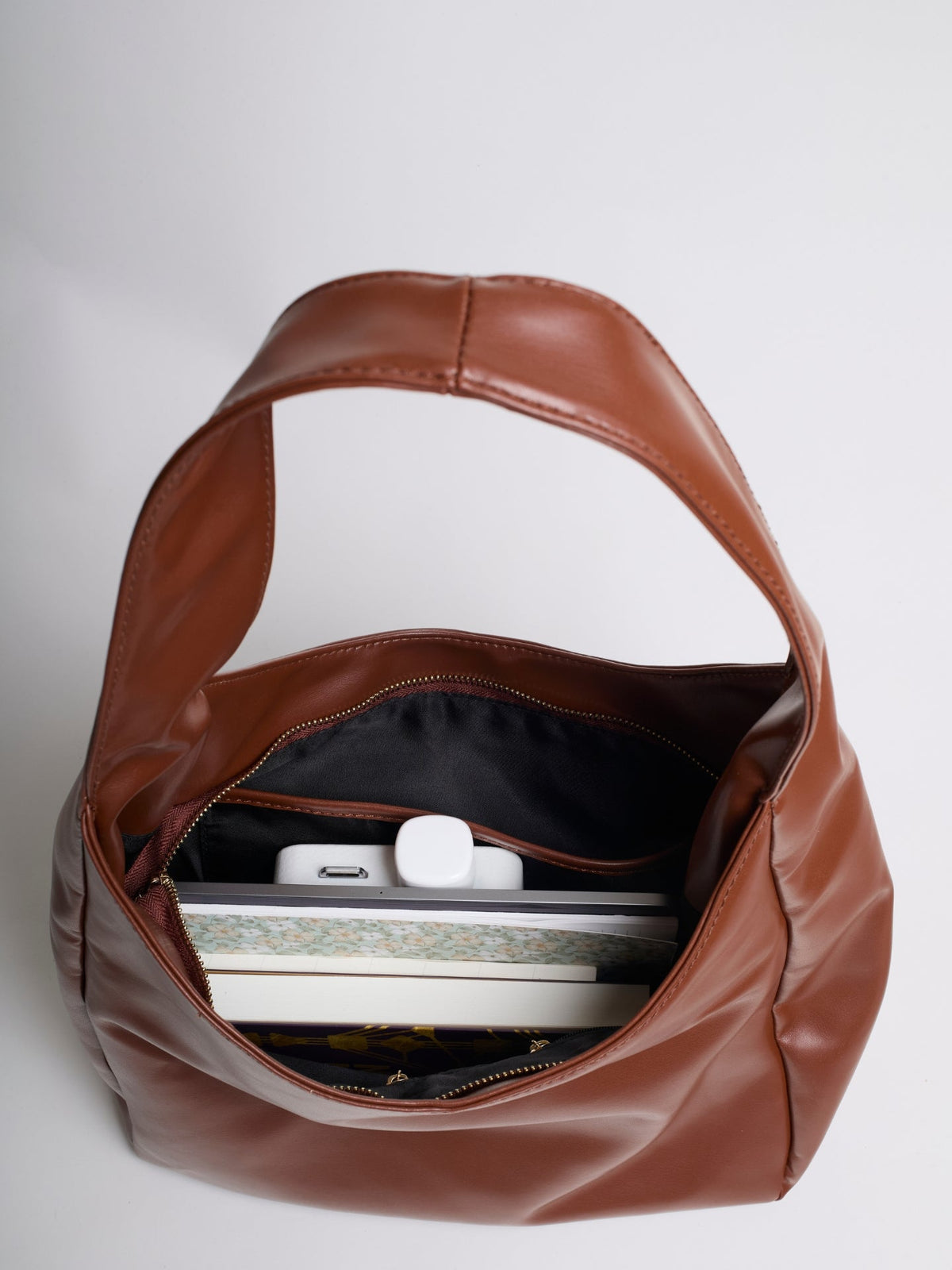 Mónica · Bolso de diario de piel vegana – Silvia Morel