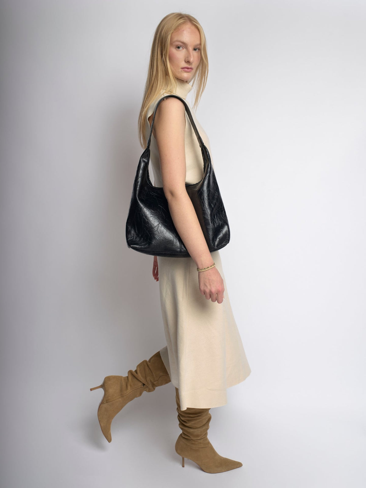 Born · Bolso tote de piel vegana envejecida – Silvia Morel