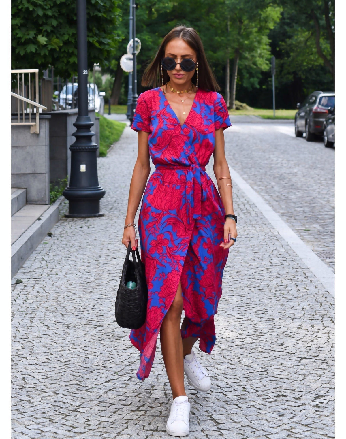 Lara · Vestido corto floral – Silvia Morel