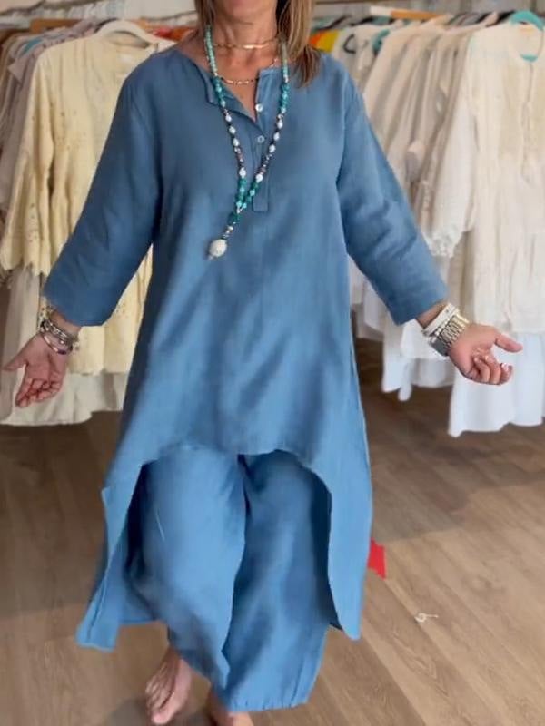 Hebe · Conjunto casual de aire natural – Silvia Morel