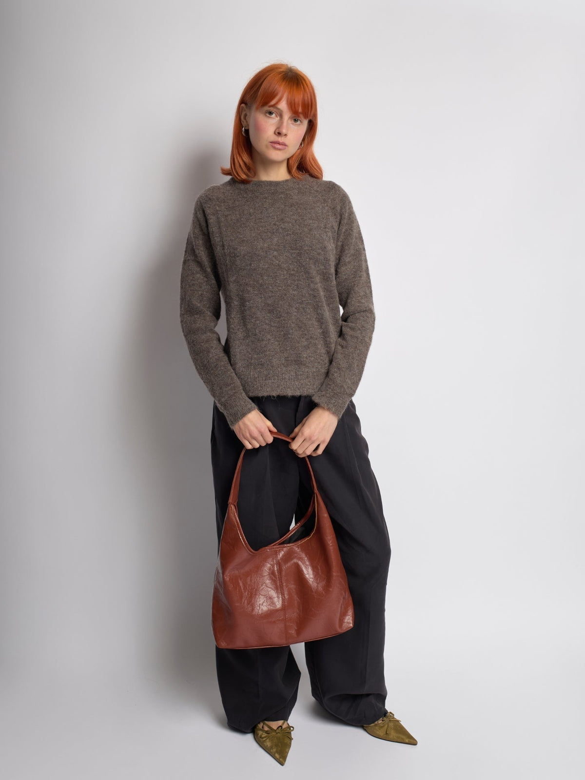 Born · Bolso tote de piel vegana envejecida – Silvia Morel