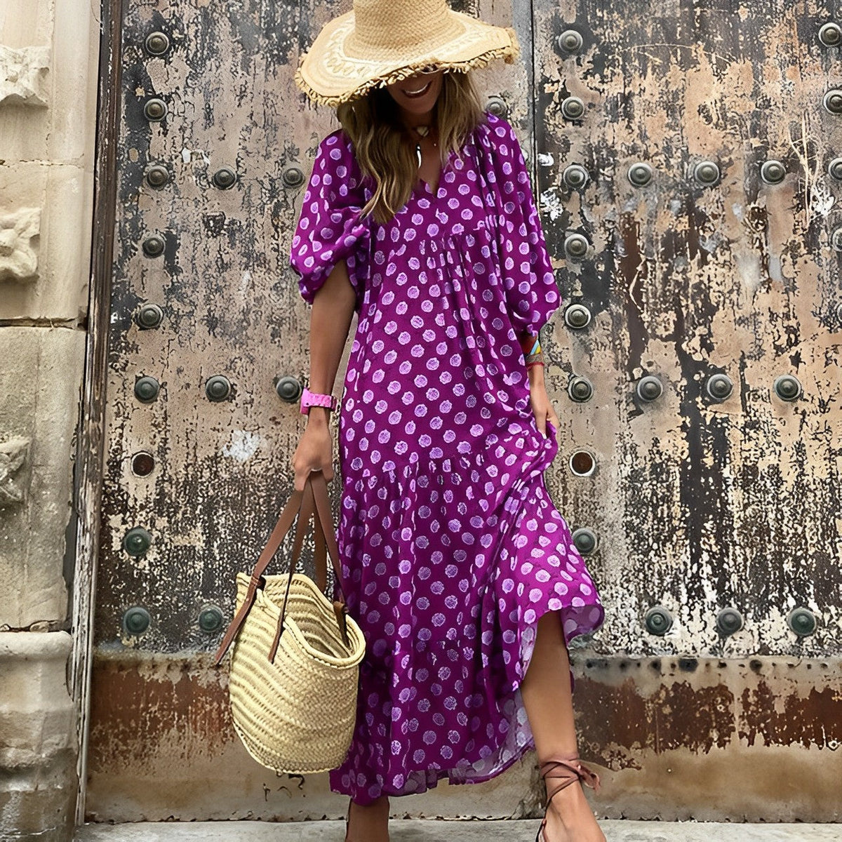 Nagore · Vestido de primavera – Silvia Morel