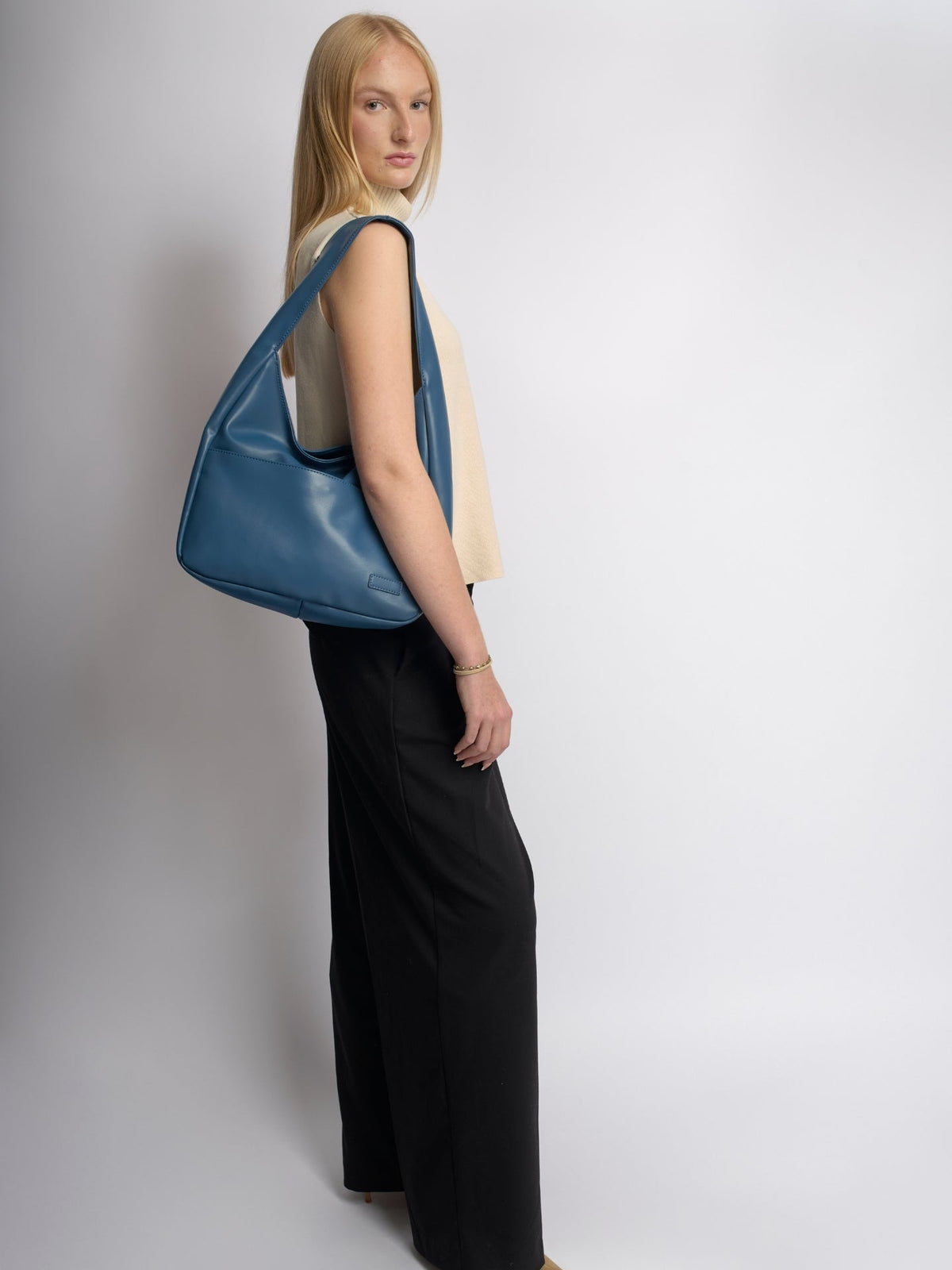 Mónica · Bolso de diario de piel vegana – Silvia Morel