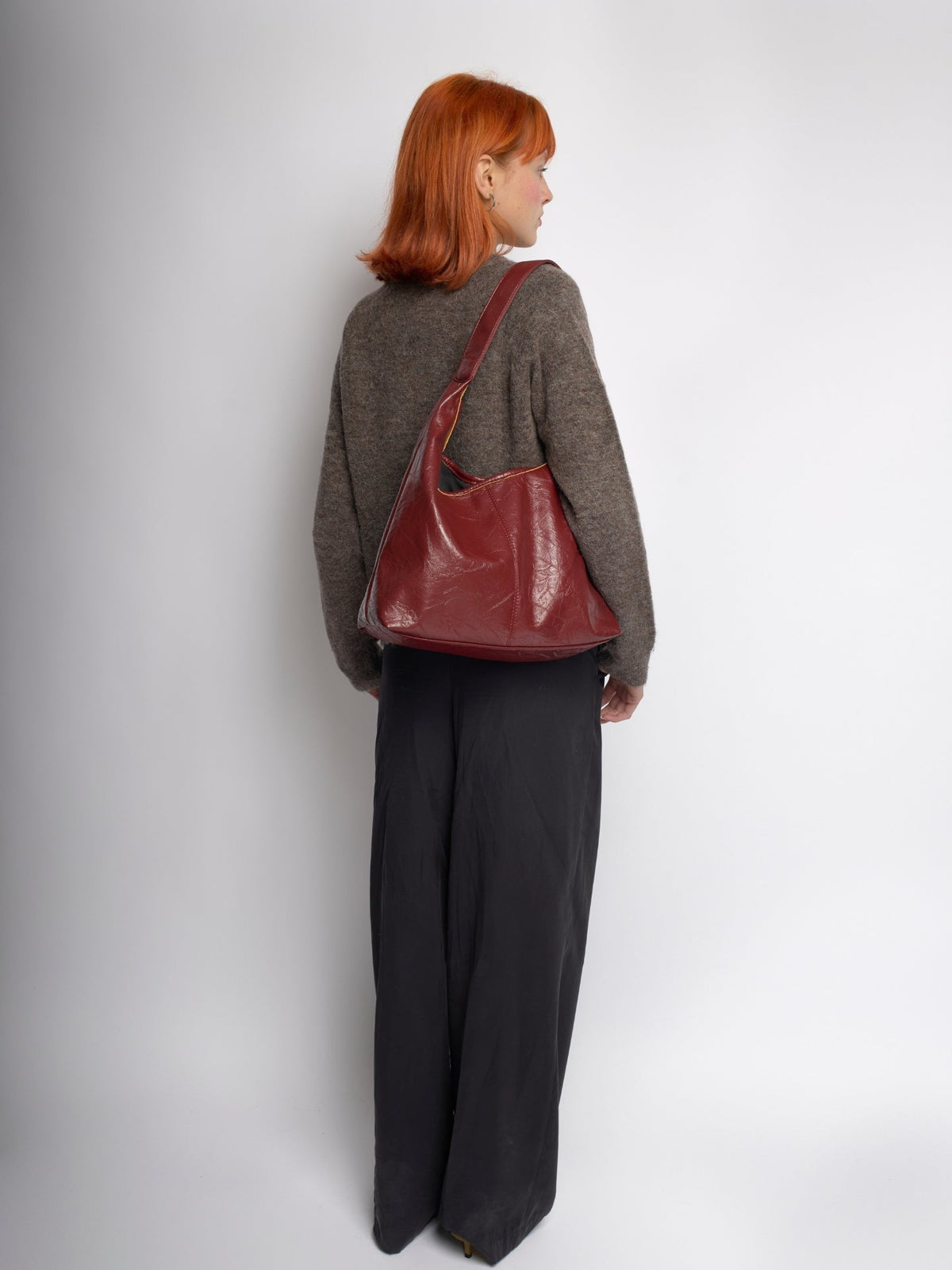 Born · Bolso tote de piel vegana envejecida – Silvia Morel