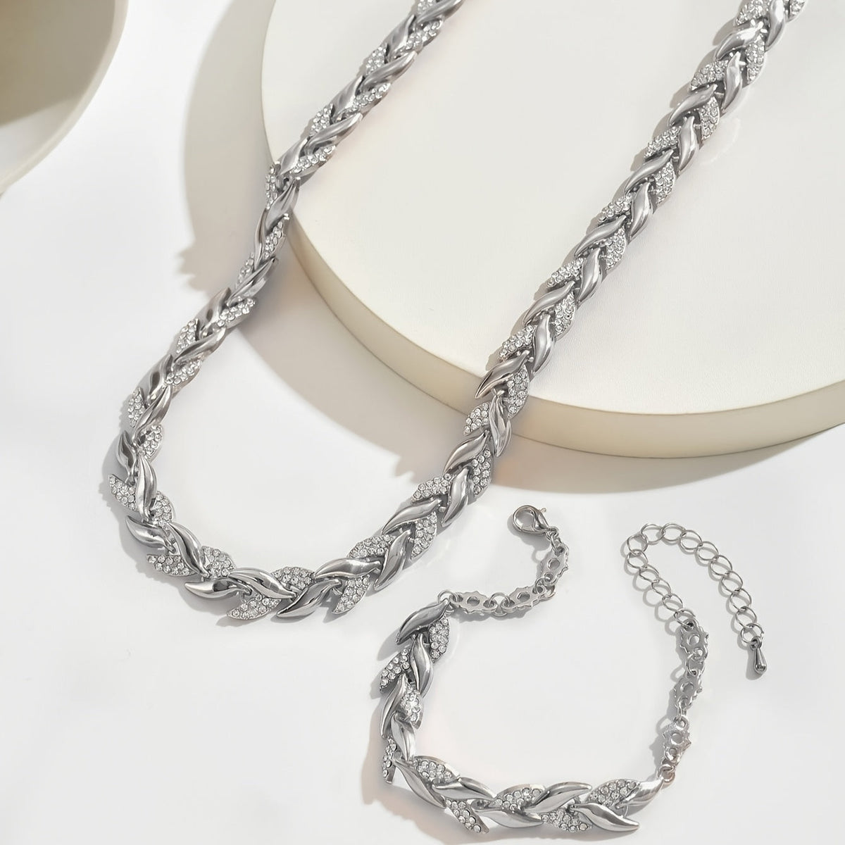 Clío · Conjunto de collar y pulsera – Silvia Morel