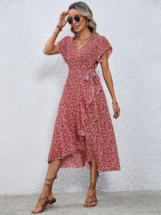 Loreto · Vestido de flores de verano – Silvia Morel
