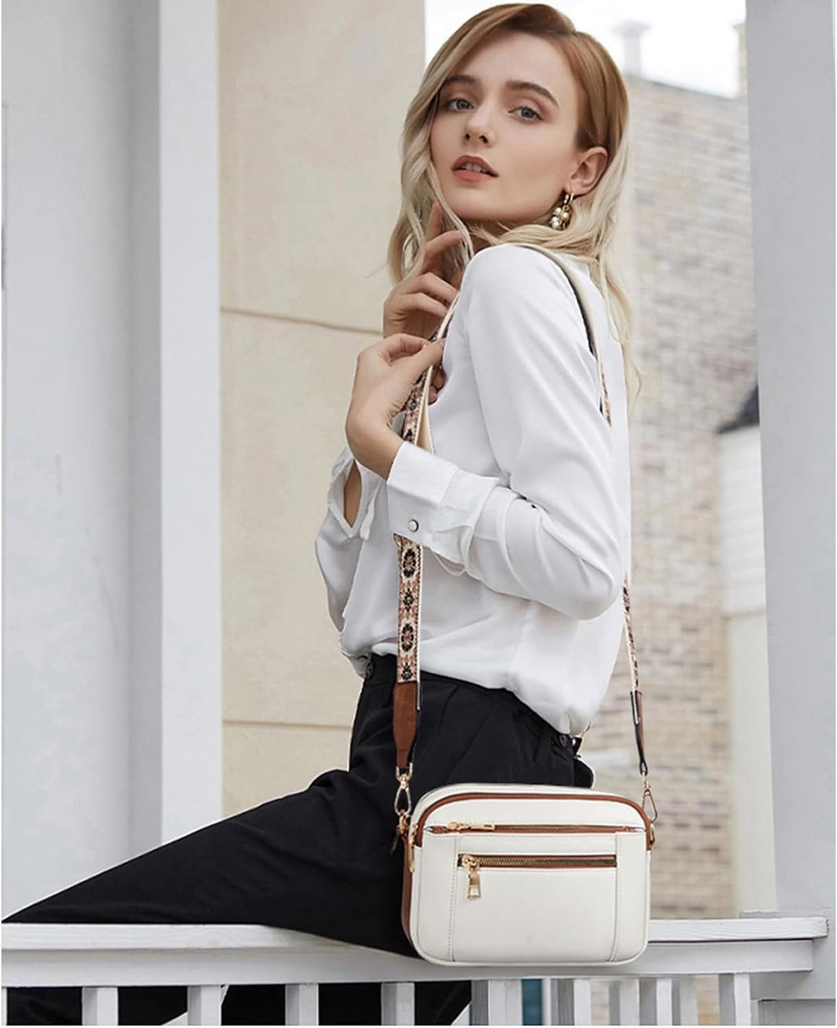 Montcada · Bolso de hombro con compartimentos – Silvia Morel