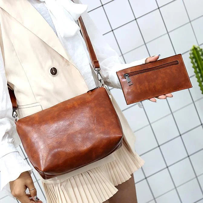 Claudia · Set de bolsos retro de cuatro piezas – Silvia Morel