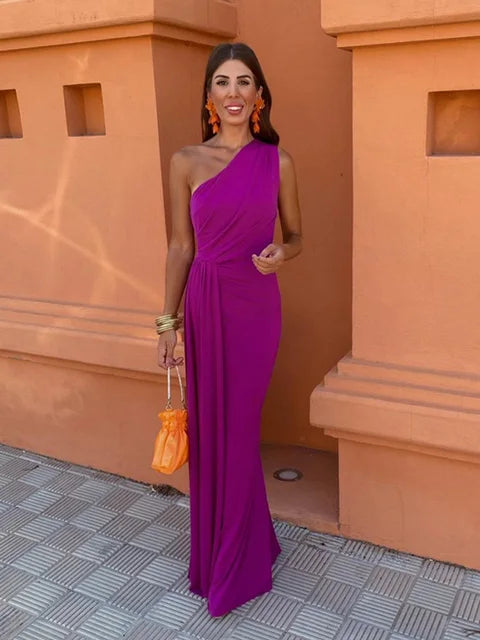 Candela · Vestido largo de crochet – Silvia Morel
