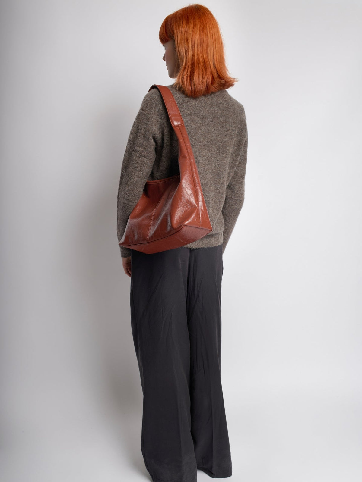 Born · Bolso tote de piel vegana envejecida – Silvia Morel