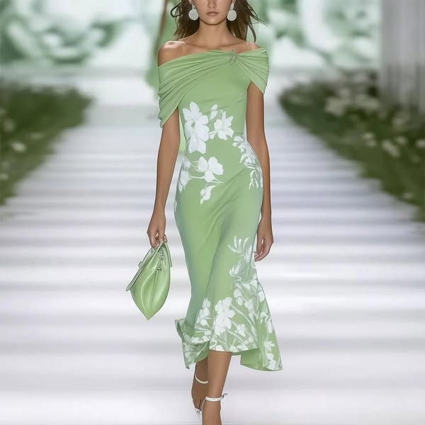 Sonsoles · Vestido floral cómodo – Silvia Morel
