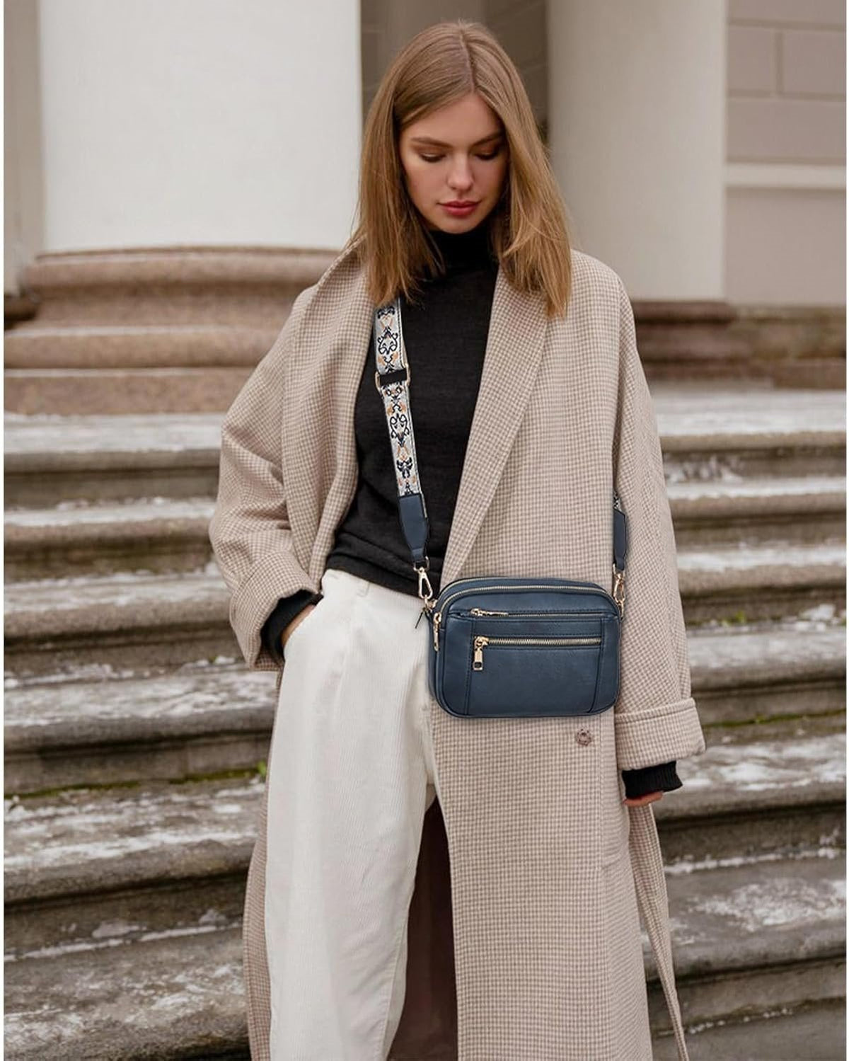 Montcada · Bolso de hombro con compartimentos – Silvia Morel