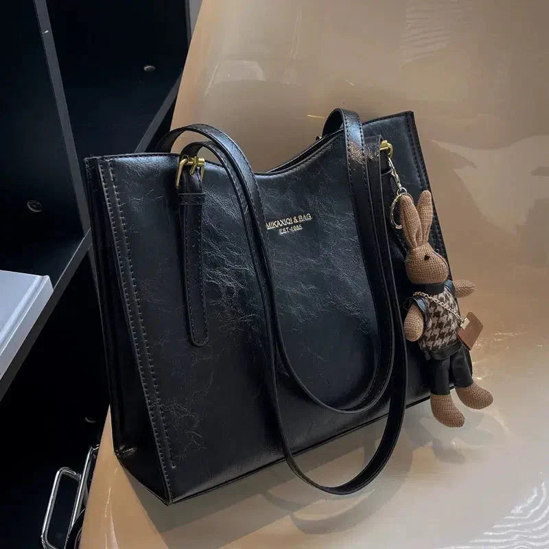 Marcela · Bolso de hombro vintage con llavero – Silvia Morel