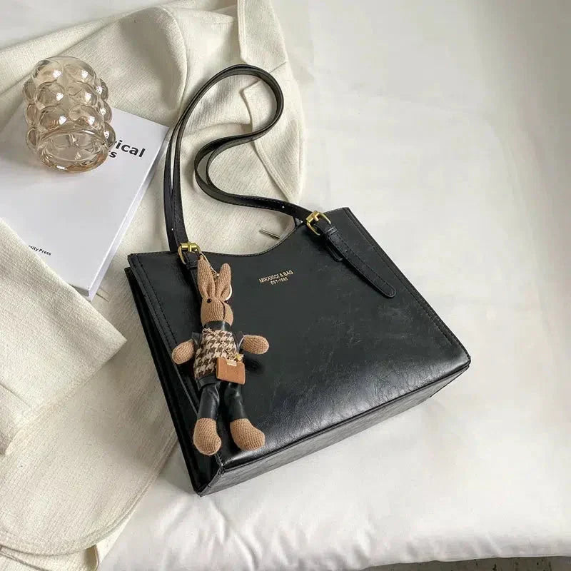 Marcela · Bolso de hombro vintage con llavero – Silvia Morel