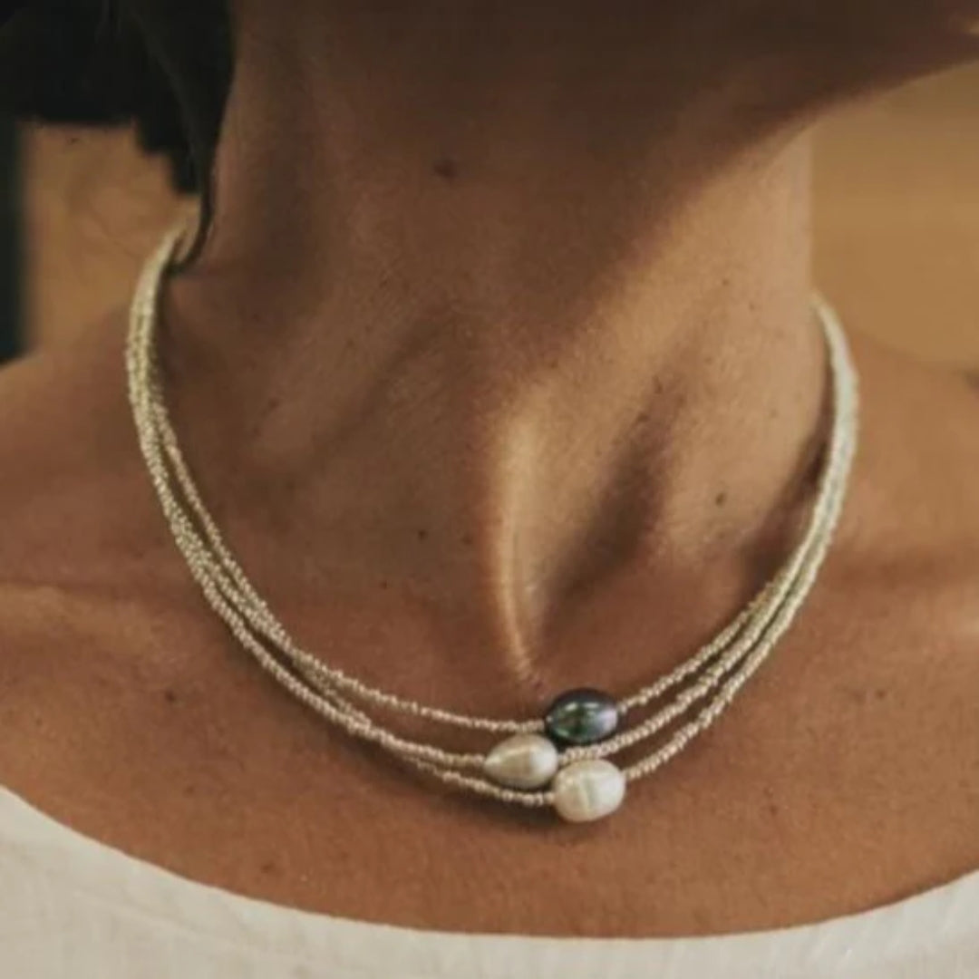 Marea · Collar de perlas vintage – Silvia Morel