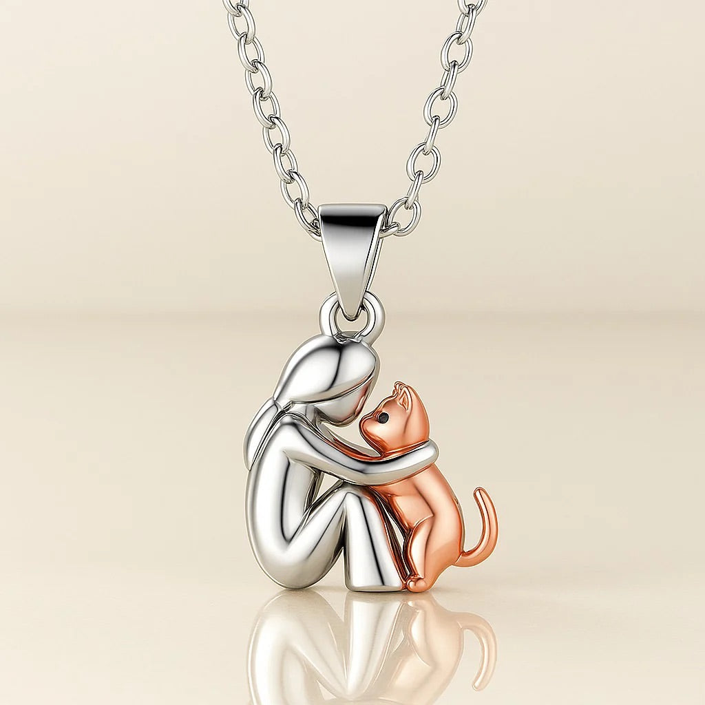 Minina · Collar con colgante de gato – Silvia Morel