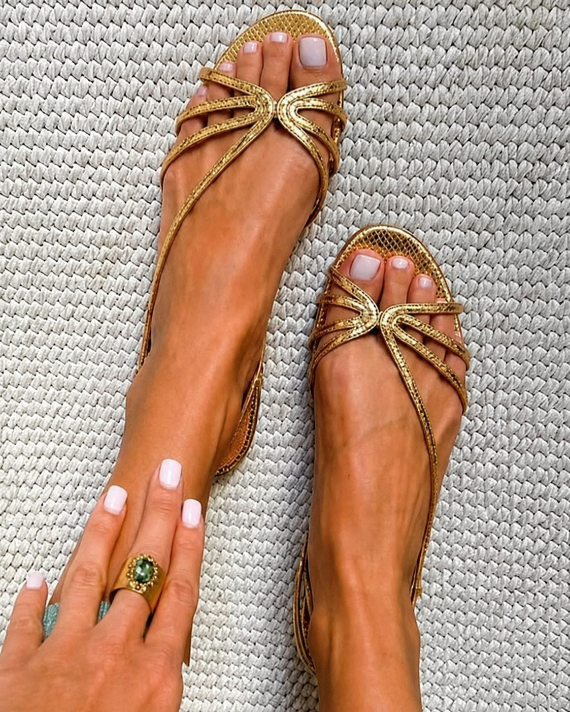 Eulalia · Sandalias de tiras finas – Silvia Morel