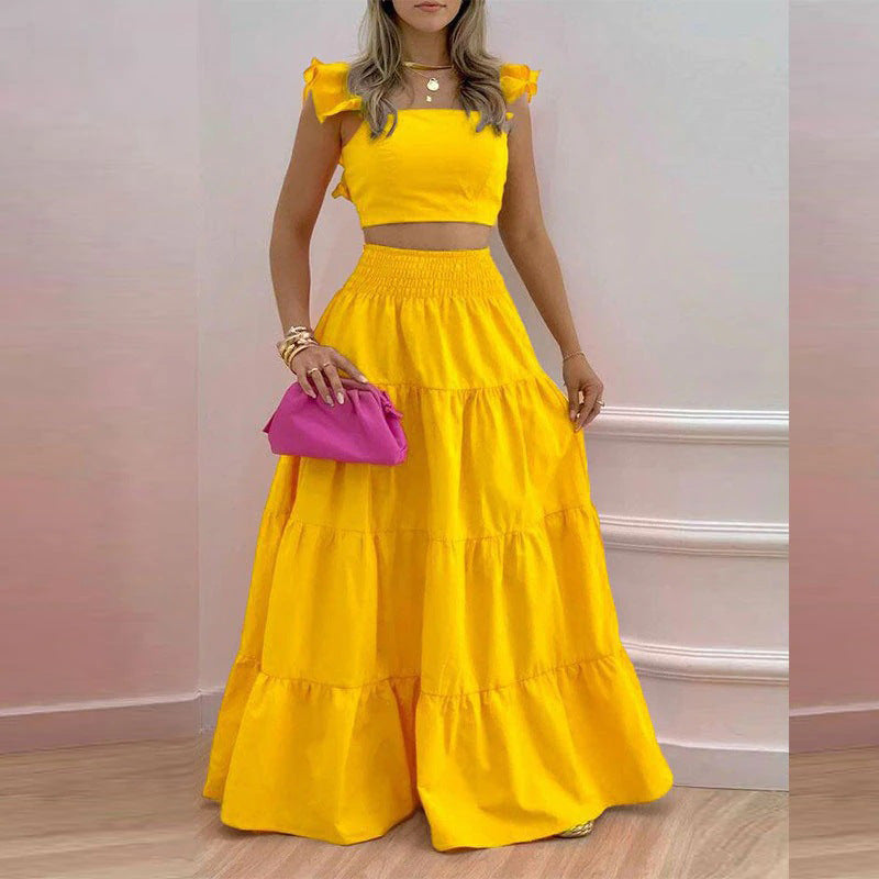 Marianela · Conjunto de blusa y falda – Silvia Morel