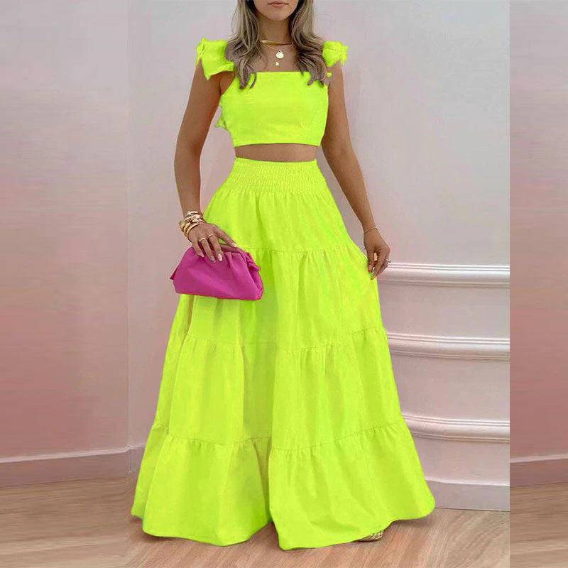 Marianela · Conjunto de blusa y falda – Silvia Morel
