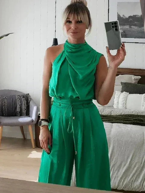 Dora · Conjunto satinado – Silvia Morel