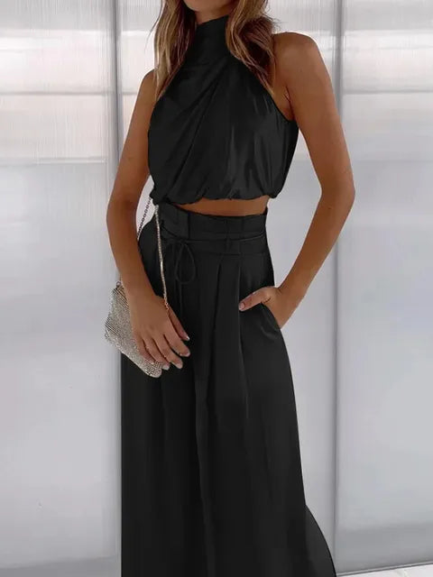 Dora · Conjunto satinado – Silvia Morel