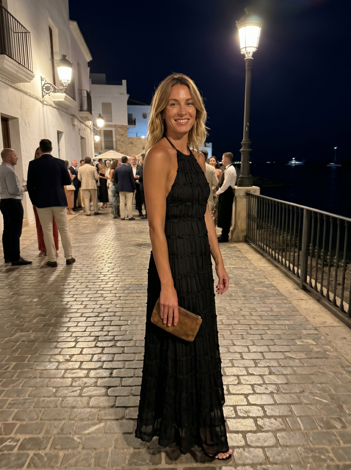 Maritza · Vestido largo halter de verano – Silvia Morel
