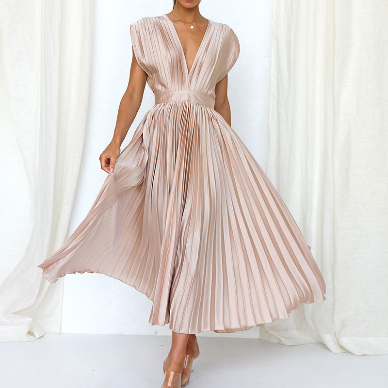 Abril · Vestido midi entallado de ocasión – Silvia Morel