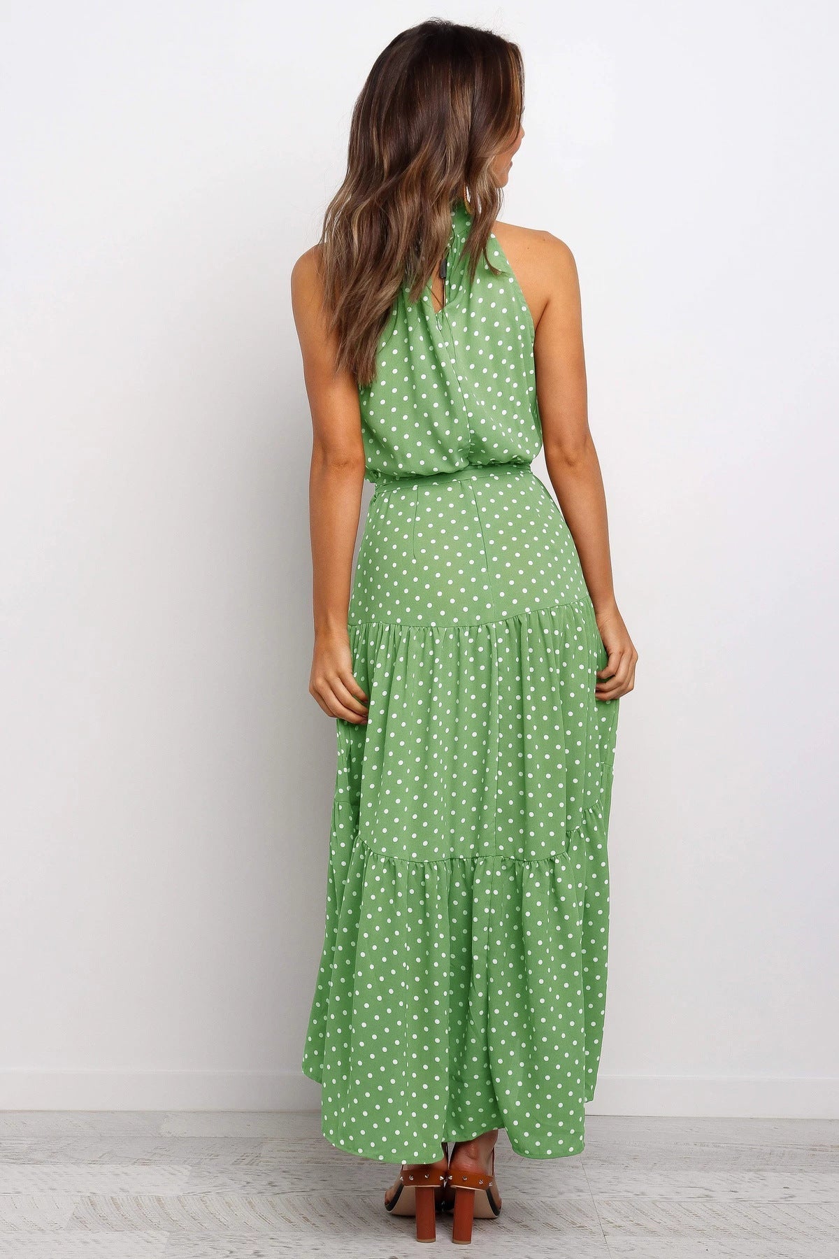 Olvido · Vestido con vuelo – Silvia Morel