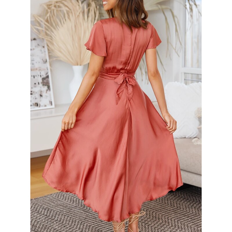 Leila · Vestido corte imperio – Silvia Morel