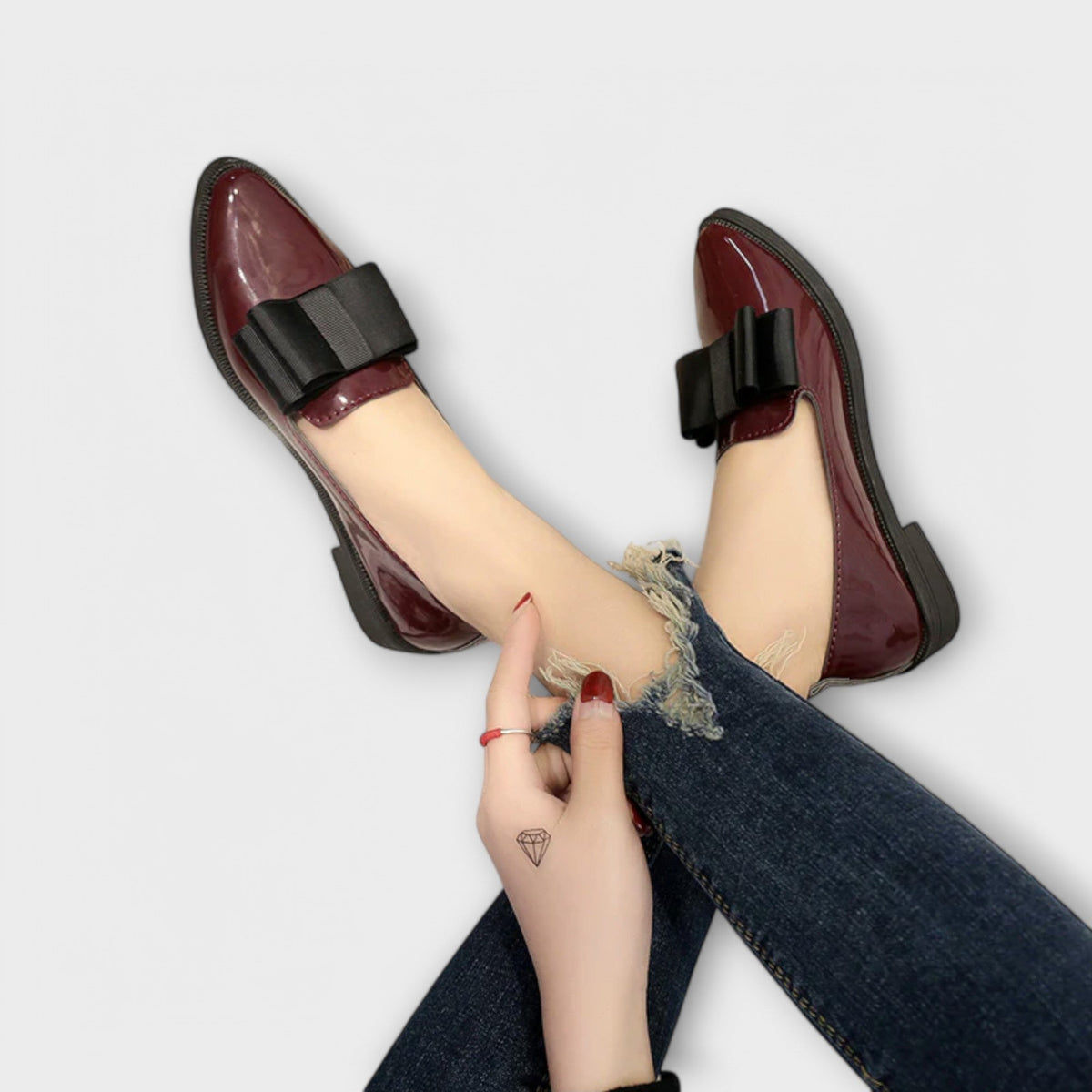 Úrsula · Mocasines planos clásicos – Silvia Morel