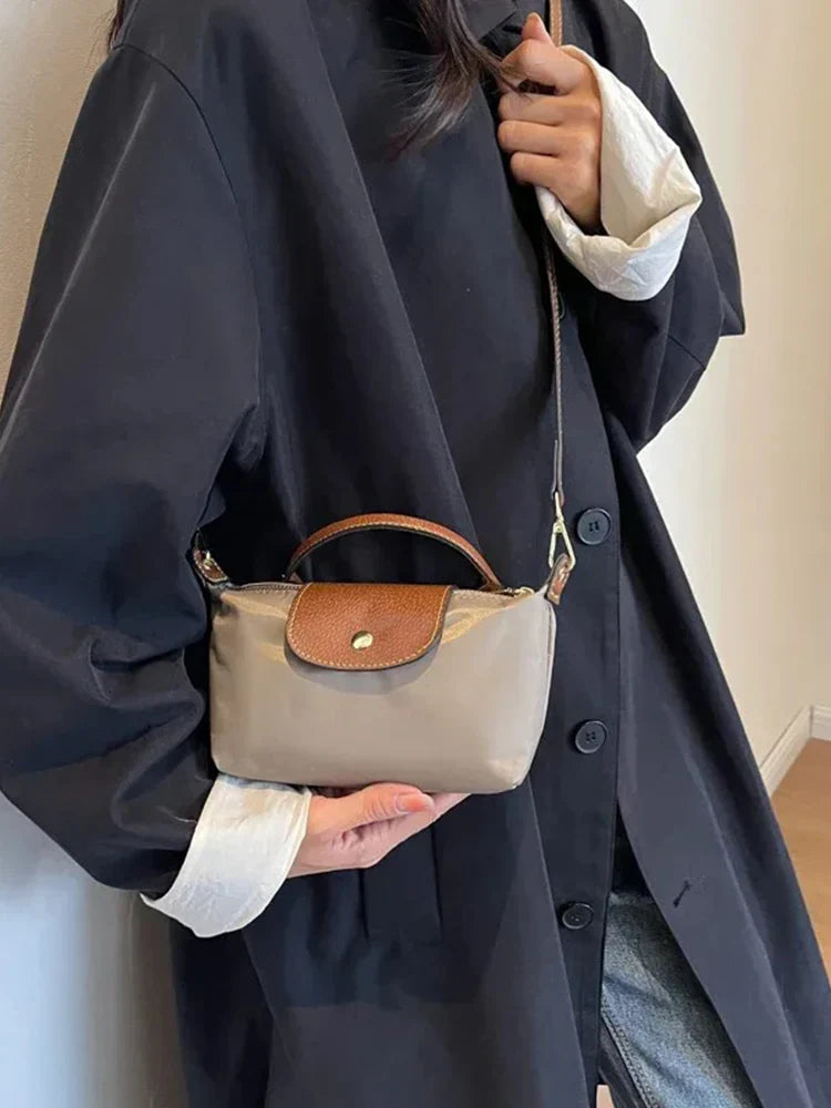 Mariela · Minibolso con correa de piel vegana – Silvia Morel