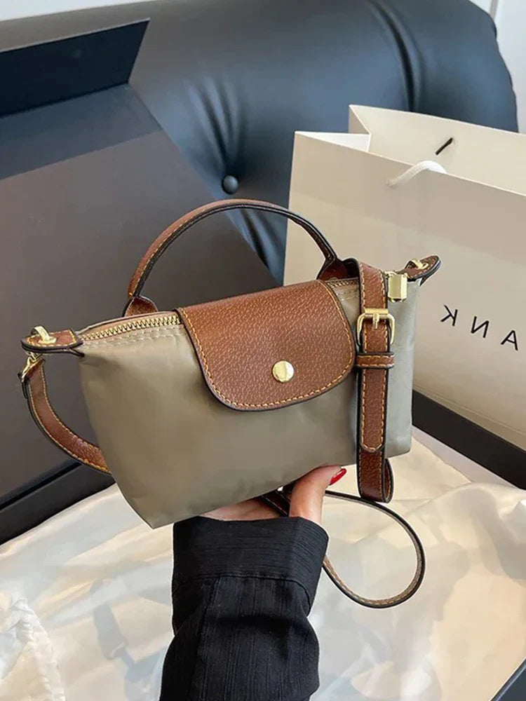 Mariela · Minibolso con correa de piel vegana – Silvia Morel