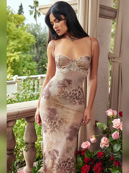 Felina · Vestido de estampado leopardo – Silvia Morel