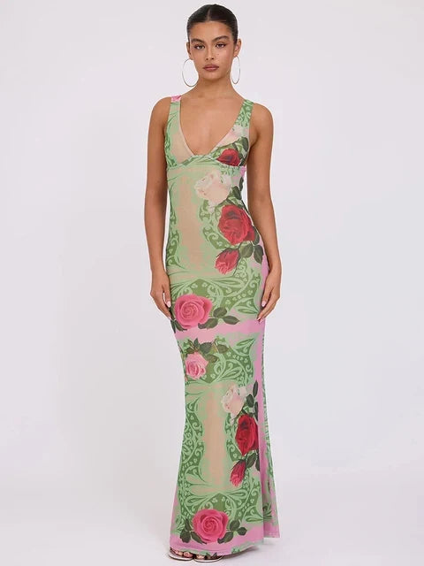 Florencia · Vestido de flores – Silvia Morel