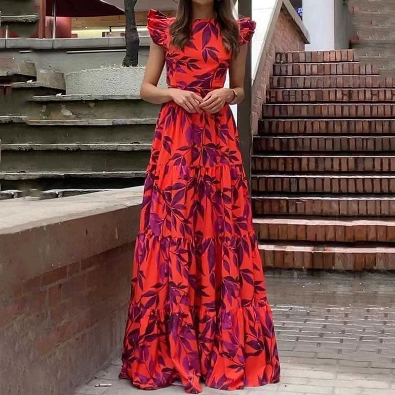 Sofía · Vestido largo floral versátil – Silvia Morel