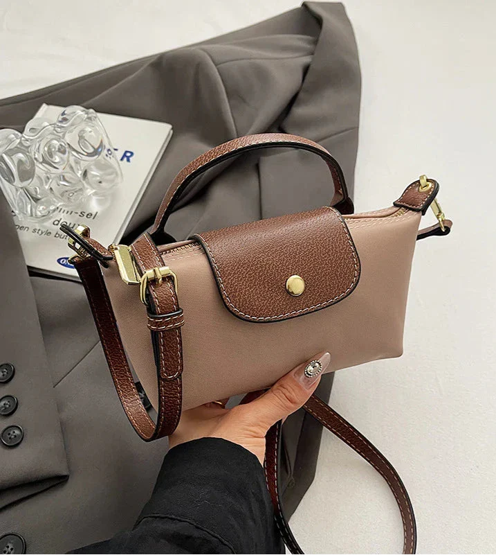 Mariela · Minibolso con correa de piel vegana – Silvia Morel