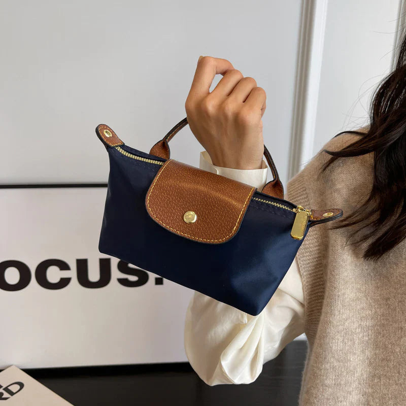 Mariela · Minibolso con correa de piel vegana – Silvia Morel