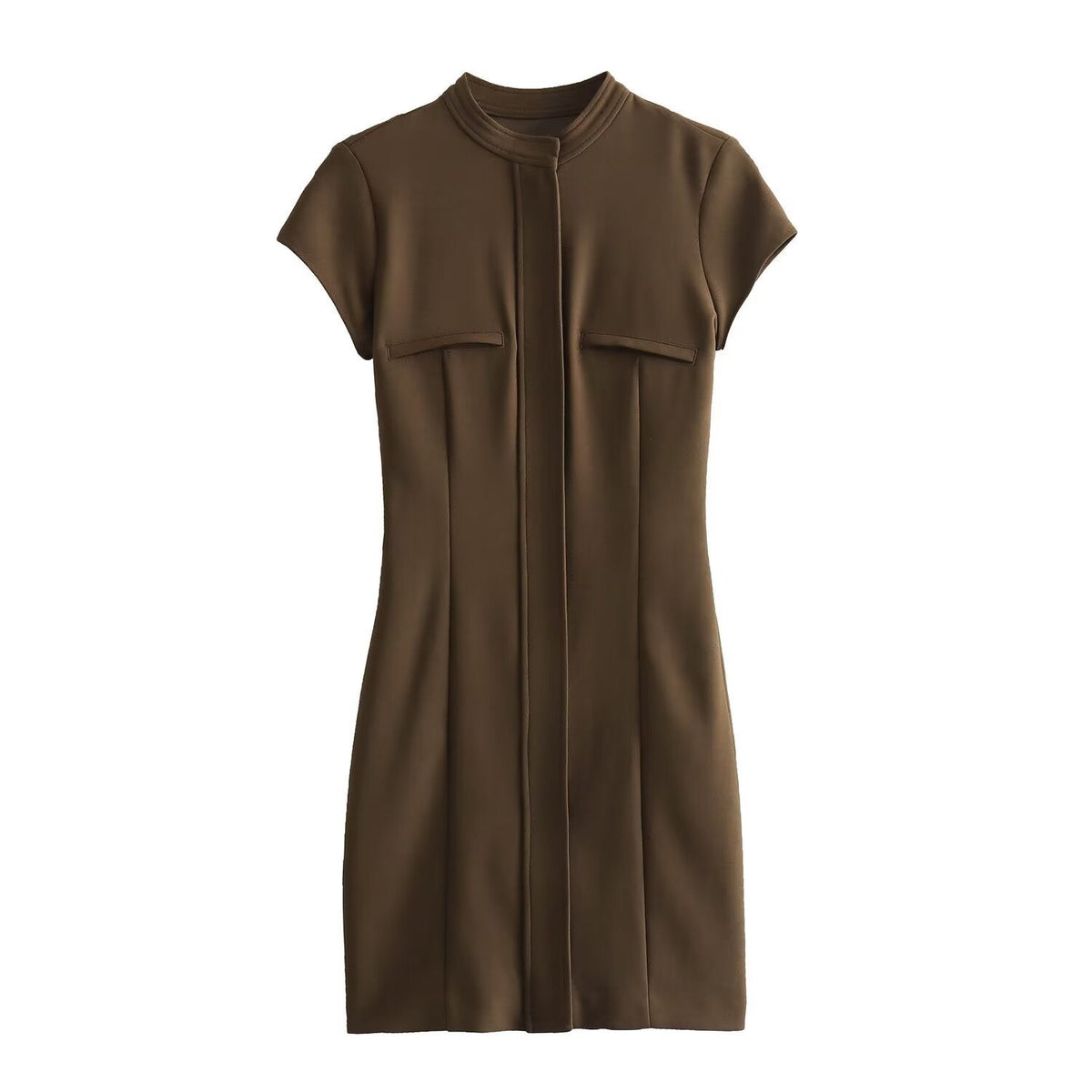 Ámbar Día · Vestido casual de manga corta – Silvia Morel