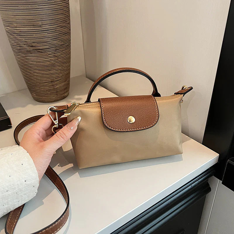 Mariela · Minibolso con correa de piel vegana – Silvia Morel