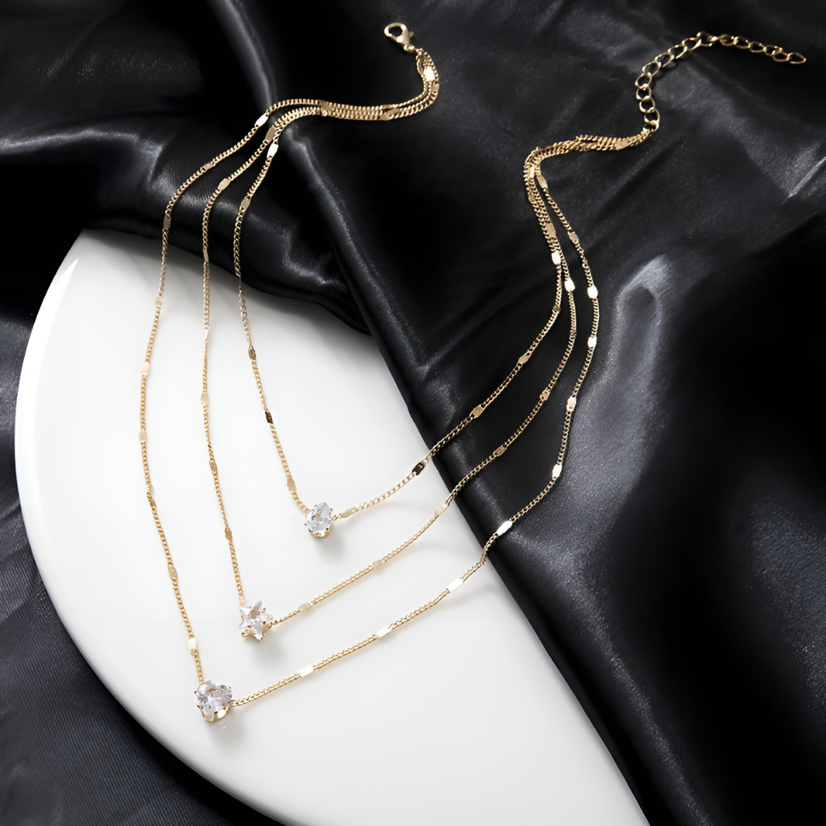 Dalia · Collar bohemio ajustable – Silvia Morel