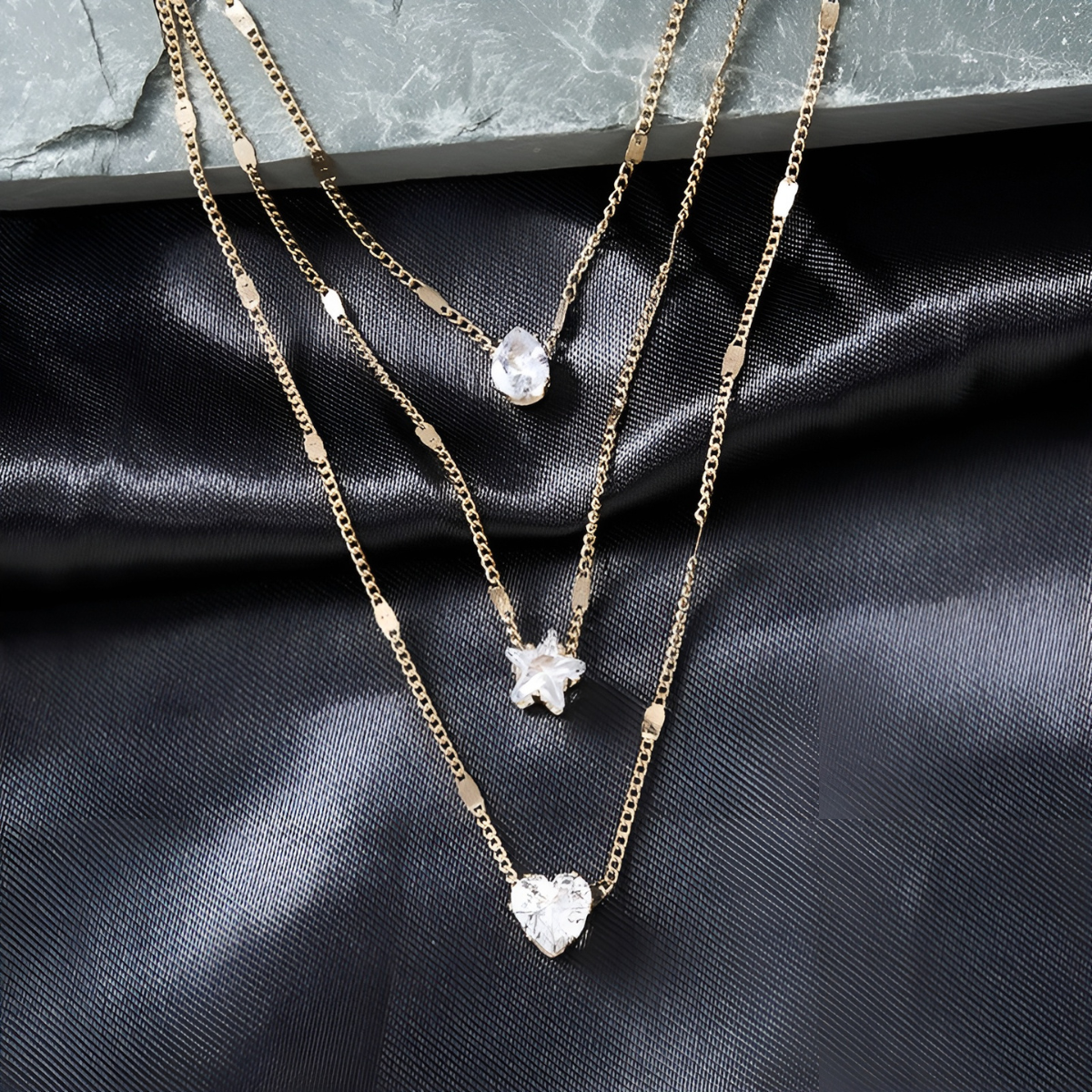 Dalia · Collar bohemio ajustable – Silvia Morel